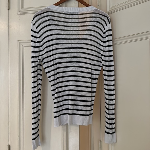 Veronica beard knit striped top - Picture 4 of 4